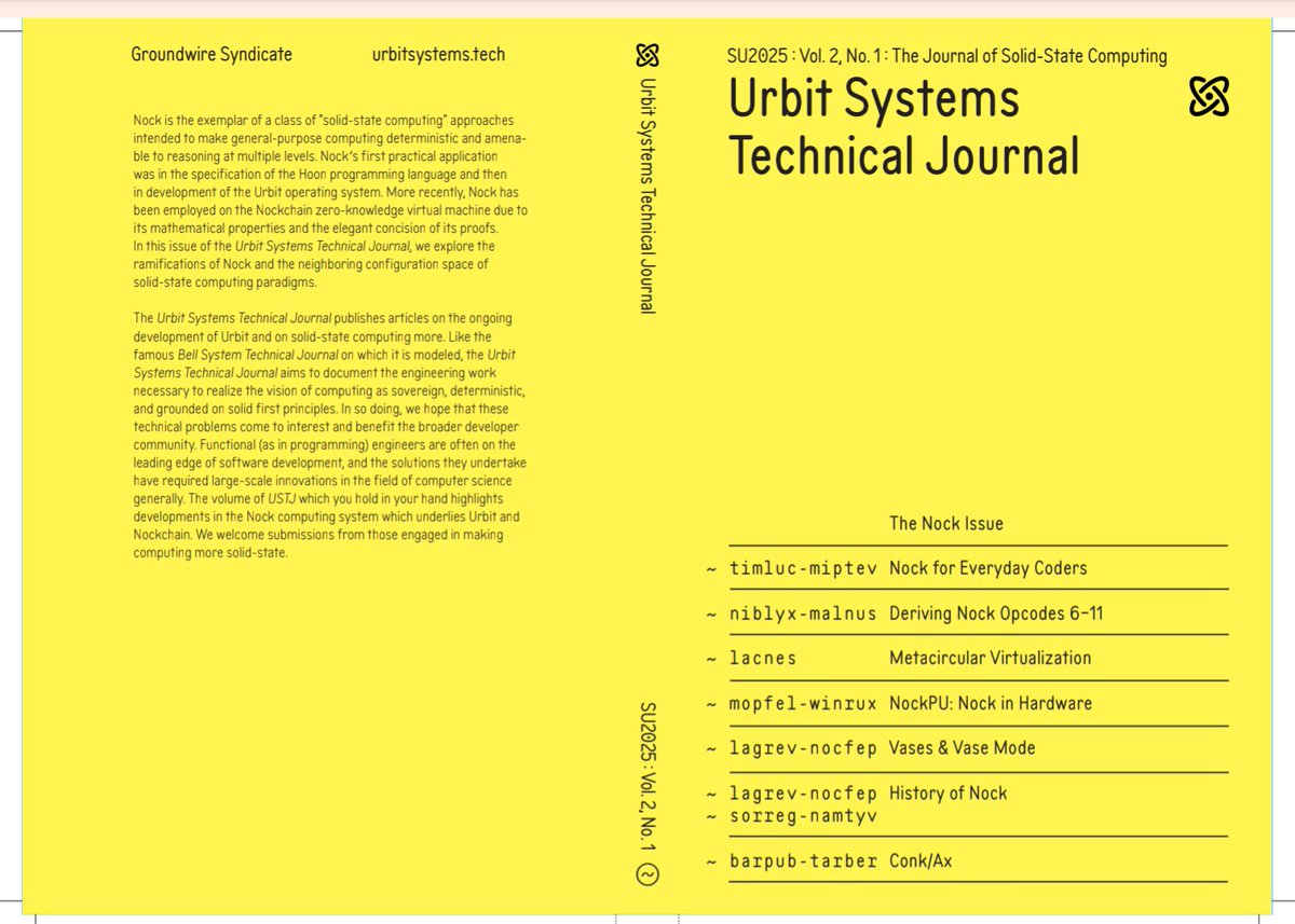 USTJ v2i1 The Nock Issue final proofs approved; going on sale within the week.