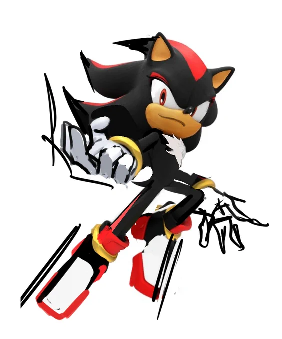 not the cleanist re-draw/paint but i do miss how loose/angular he was in his older art