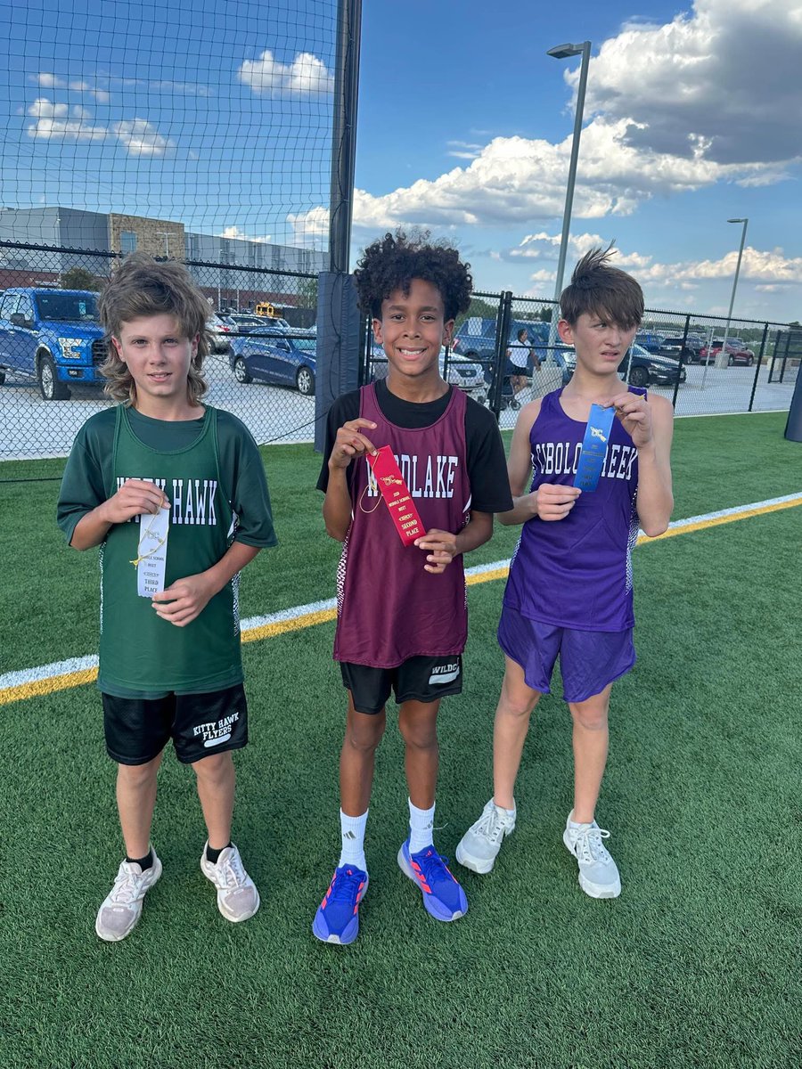 First cross country meet in the books!!! Great job to all of our wildcats who showed up and ran with HEART! ❤️ 

Congratulations to Jayden Walker for placing 2nd overall! Way to go wildcats!! 🐾🏃🏽🏃🏽‍♀️💨