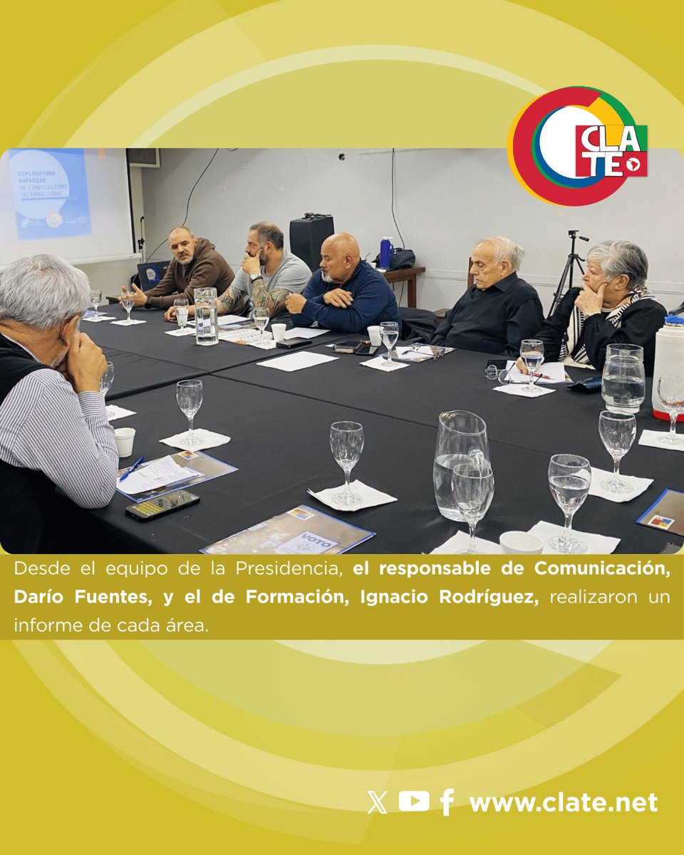 ARGENTINA || 🇦🇷

#Encuentro #Balance #OIT #sectorpublico #internacional #organizaciones #sindicales 

🌐 Lee la nota completa en… 

clate.net/destacado-prin…