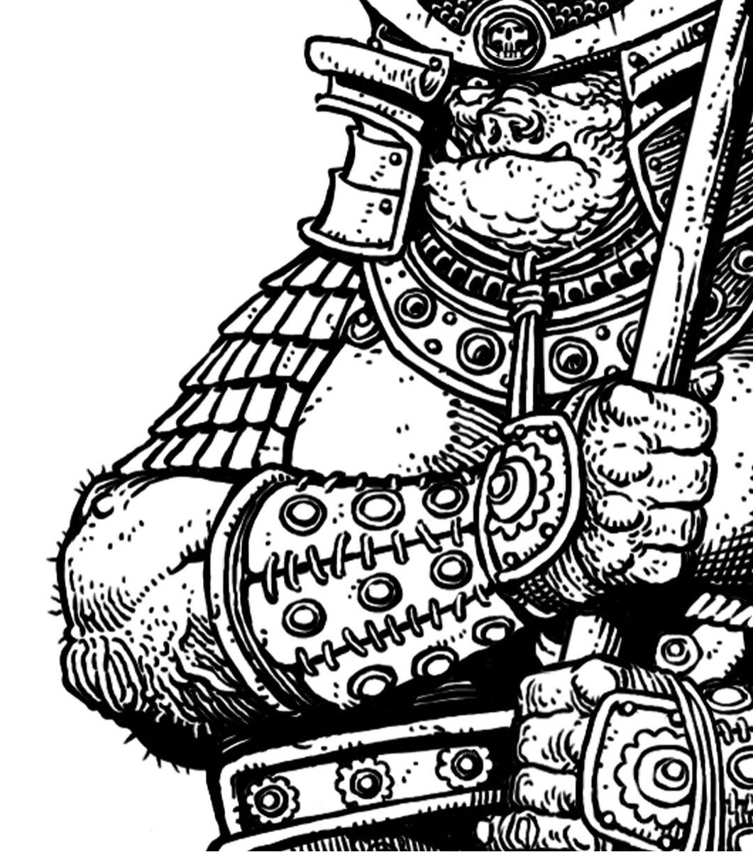 Drawing hobgoblins today.
#art #gameart #rpgart #dungeonsanddragons #hobgoblin #wip