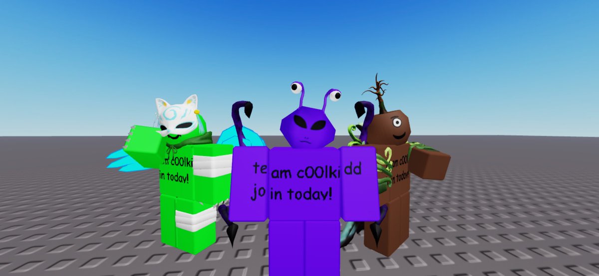LeftToRotDevs's tweet image. [⚙️] [C00LKIDD SKINS]

From left to right - GREENL4SS, PURPLEBUDDY, &amp;amp; 0akdud3.

These will be some of the skins C00lkidd will be receiving, these three will have their own lore too. There are more of these but we have yet to reveal them.

#Roblox #RobloxDev #RobloxLeftToRot