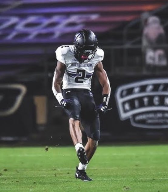 After a Great conversation with 
 <a href="/HarlonBarnett/">Harlon Barnett</a> I am Blessed to receive an offer from Northwestern University!! #NUFB <a href="/NUFBFamily/">Northwestern Football</a> <a href="/adamgorney/">Adam Gorney</a> <a href="/TomLoy247/">Tom Loy</a> <a href="/GregBiggins/">Greg Biggins</a> <a href="/Coach_CTaylor/">Corey Taylor</a>  <a href="/TeamCTSP/">Team CTSP</a> <a href="/seancooper_C4/">Sean Cooper</a> <a href="/jdemling/">Jody Demling</a>  <a href="/TrinityHSFB/">Trinity HS Football</a> <a href="/PetersNUFB/">Zach Peters</a> <a href="/Smith_D55/">Drew Smith</a>