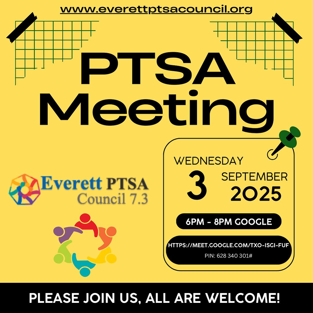 Everett PTSA Council tweet media