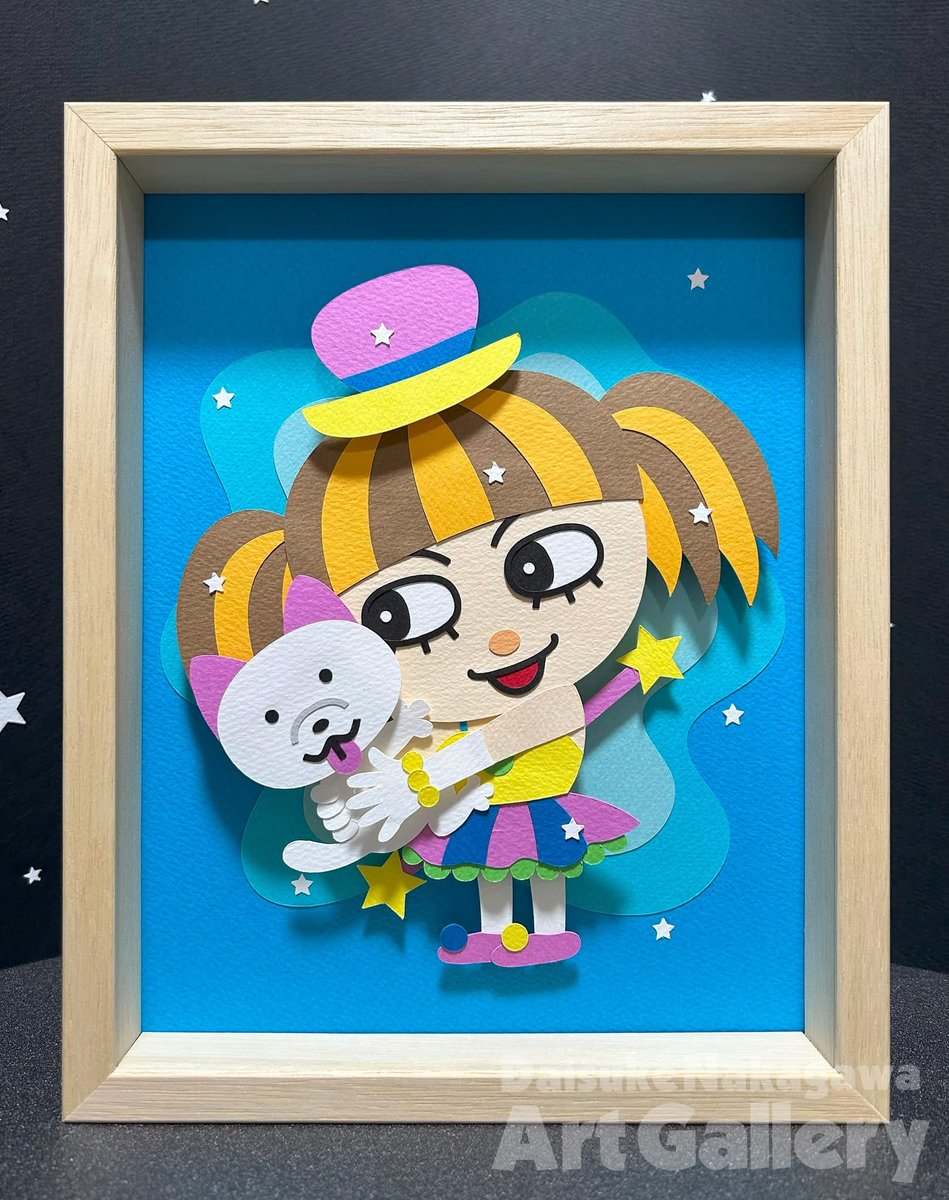 NakagawaDaisuke's tweet photo. 「わんちゃんをギュッ♥️」
#illustration
#illust
#kawaii
#japan
#artwork
#art
#childrensbookillustrations
#picturebookillustration
#papercrafts
#papercutting
#cutoutpicture
#少女
#イヌ
#いぬ
#切り絵
#イラスト
#イラストレーション
#ハンドメイド
#ペーパークラフト https://t.co/i2OGh3GF9i