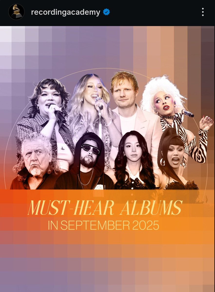 tzujuliee's tweet photo. TWICE's CHAEYOUNG was in the cover of the Grammy article "Must Hear Albums in September 2025" https://t.co/EYnsL4OvWp