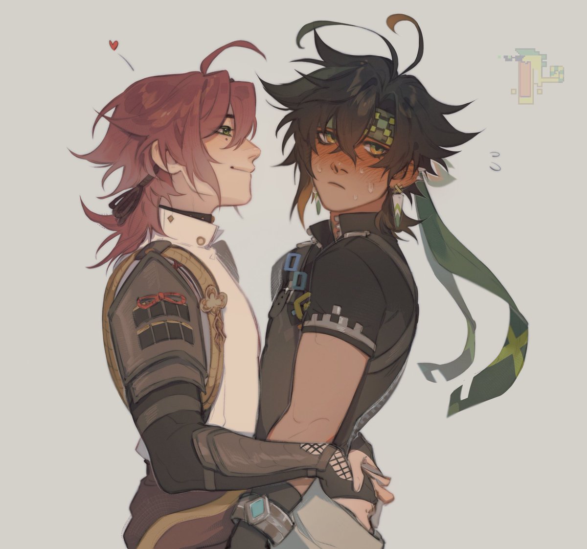 someone's trapped 

#heizou #kinich #genshinimpact