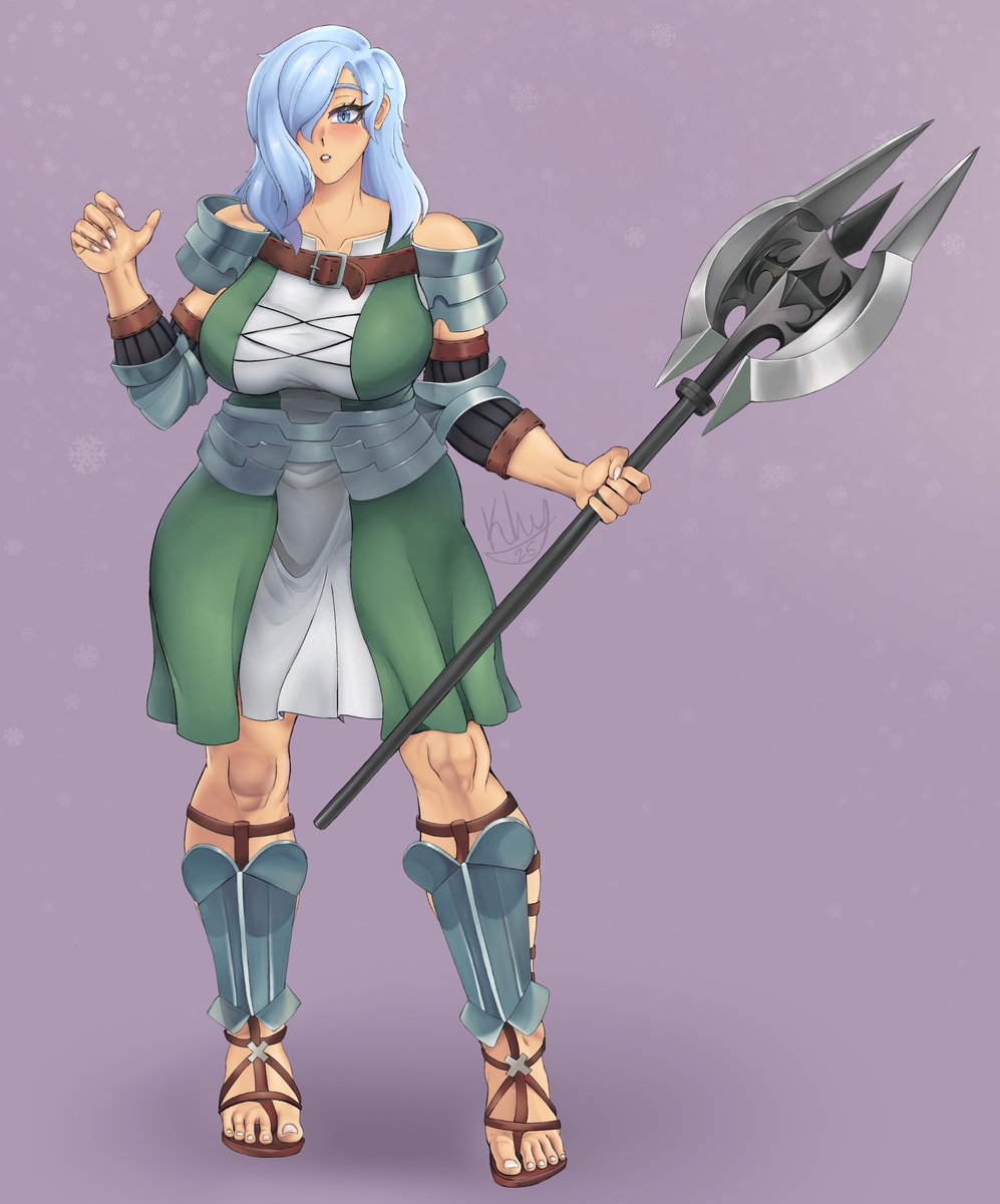 [oc] Veronique dressed in a Celeste Cosplay from Unicorn Overlord