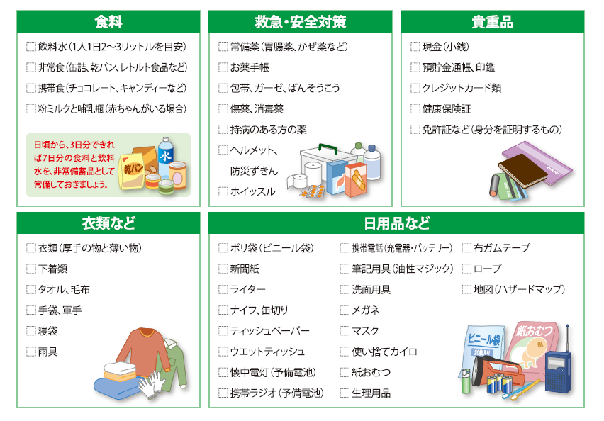 🌀9月は防災月間⚠️ 防災意識を高めて、家族と避難場所や連絡方法を