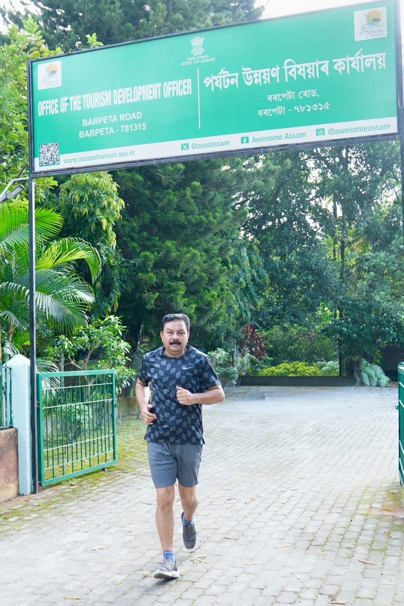 RanjeetkrDass's tweet image. Good morning from Barpeta Road! 

Just 18 days to go for the BTC elections and around 194 days for the Assembly polls. 

Calling on all BJP karyakartas to intensify door-to-door campaigning and connect with every household.

#FitIndiaMovement #StayFitStayHealthy #BTCElection…