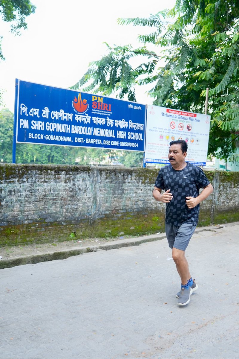 RanjeetkrDass's tweet image. Good morning from Barpeta Road! 

Just 18 days to go for the BTC elections and around 194 days for the Assembly polls. 

Calling on all BJP karyakartas to intensify door-to-door campaigning and connect with every household.

#FitIndiaMovement #StayFitStayHealthy #BTCElection…