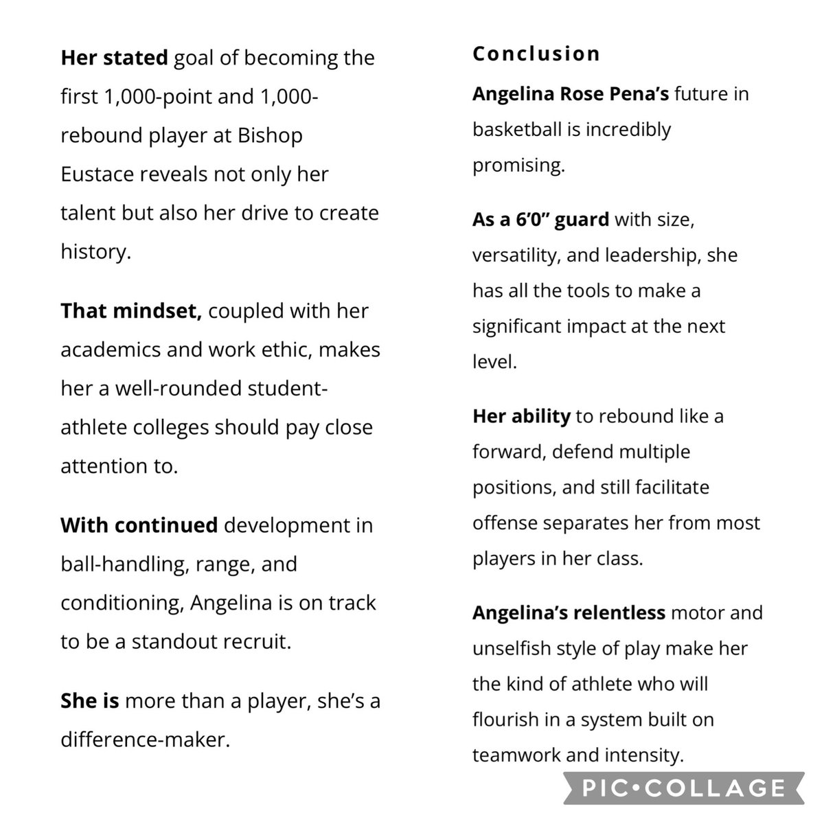 Thanks again <a href="/WoodsRecruiting/">Al Woods</a> for the analysis.  I’ve been working on the areas of growth to be prepared for the upcoming season.  <a href="/eustacegbball/">Bishop Eustace Girls Basketball</a> #classof2027 #girlsbasketball <a href="/NJLadiesHoops/">NJ Ladies Hoops</a> <a href="/Thesjibt/">THE SJIBT SCORES</a>