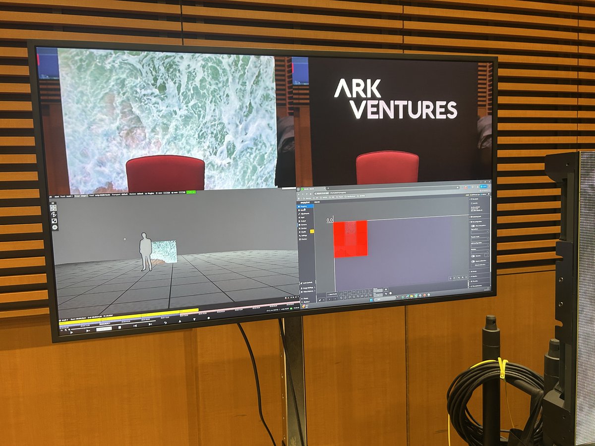 arkventures_inc's tweet image. PRONEWS SUMMIT開場しました✨
ROEのLEDディスプレイ｢BP2V2｣とMegapixelのLEDプロセッサー「HELIOS」、Ghostframeの技術を使ってカメラ1台で2コンテンツを撮影する技術を実演しております！

お時間ある方はぜひお越しください
#ARKVENTURES #PRONEWSSUMMIT2025 #ROEVisual #DISGUISE  #Megapixel