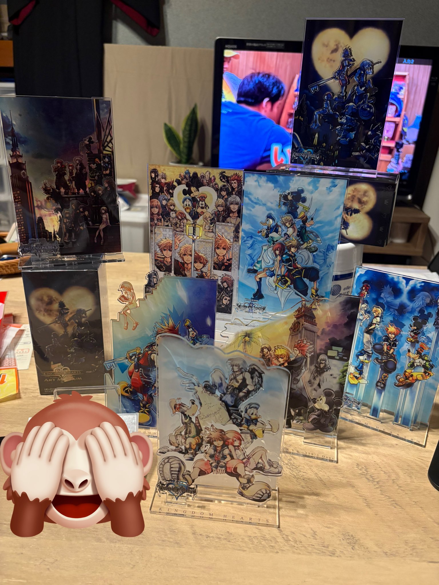 【未開封】キングダムハーツ アートキャンバス 距離 キングダム ハーツ / アートミュージアム 20個入り1BOX