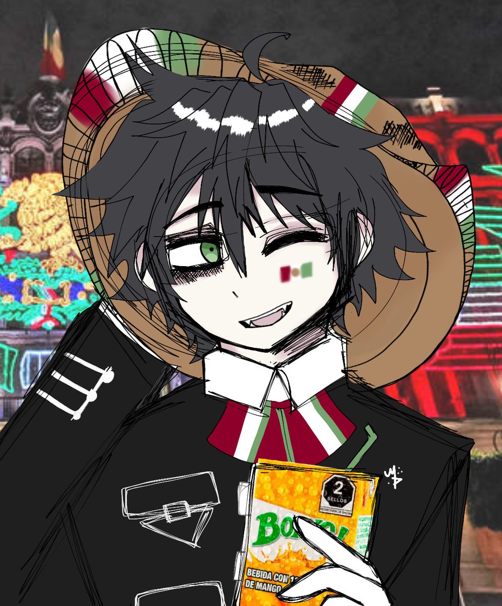 Ame esa idea de que Yuu le gusta el Boing de Mango que no aguante y me puse a garabatear