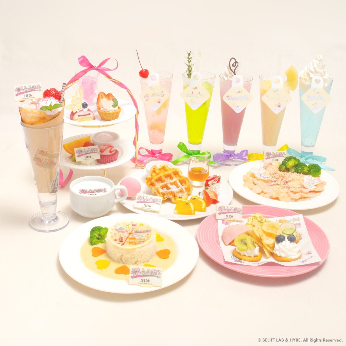 ✨ILLIT CAFE in SWEETS PARADISE ✨ 本日より下記5店舗にてコラボ