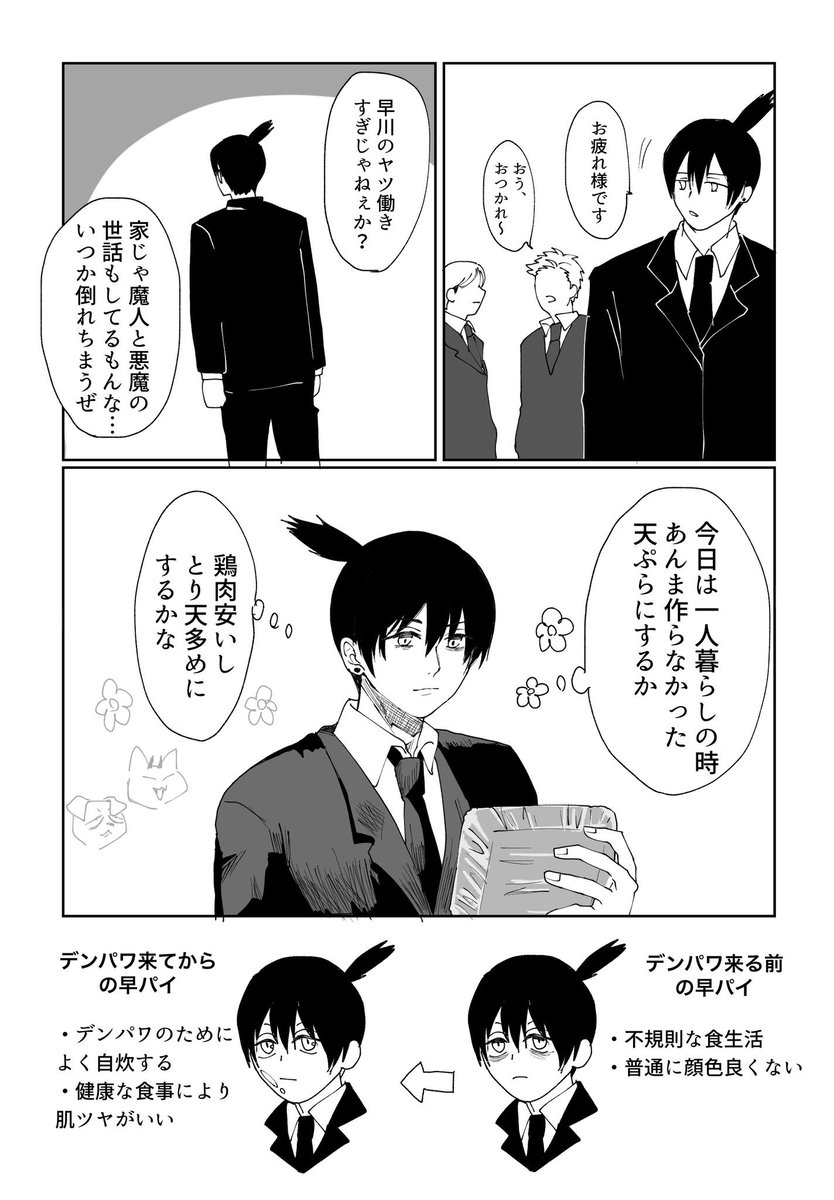 早川家は飯に関連する話ばっか描いてた…