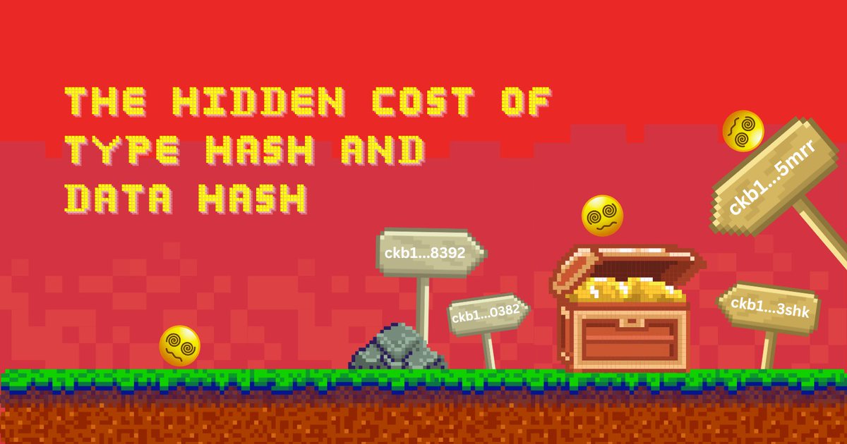 CKB's dual script reference model = flexibility ⚡️
But the catch? The same Script can produce different addresses depending on whether it's referenced by data hash or type hash. 🤯

From a UX designer's perspective, the challenge is building wallets that make users feel