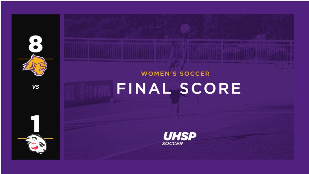 Morty the Eutectic (@uhspeutectics) on Twitter photo ⚽WSOC | FINAL
UHSP scores 8 goals to beat Blackburn 8-1 tonight in St. Louis!
<a href="/UHSPedu/">University of Health Sciences and Pharmacy in STL</a> <a href="/AMCSports/">American Midwest Conference</a> <a href="/BeaverBlackburn/">Blackburn Athletics</a>
#UHSPAthletics #GoEuts #therightwaytoplay ⚽WSOC | FINAL
UHSP scores 8 goals to beat Blackburn 8-1 tonight in St. Louis!
<a href="/UHSPedu/">University of Health Sciences and Pharmacy in STL</a> <a href="/AMCSports/">American Midwest Conference</a> <a href="/BeaverBlackburn/">Blackburn Athletics</a>
#UHSPAthletics #GoEuts #therightwaytoplay