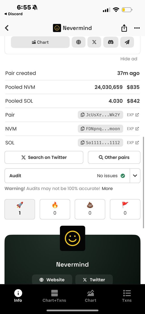 Buy $NVM with <a href="/orca_so/">Orca 🌊</a> !! 

Simply swap any pair into $NVM 🤝 

More to come from the team ‼️ Stay Tuned and NeverMind the noise. Our CA ends in moon. Think we’re done ??? Life’s a rollercoaster but we NVM it and move forward. LETS GOOO!! 

Build, NVM, Build, Nvm, Build, NVM till