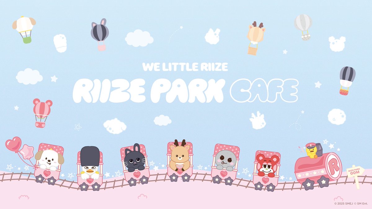 RIIZE PARK CAFE ソヒ セット ☕RIIZE PARK CAFE🍴 本日9月3日(水)18:00より一般先着予約受付が