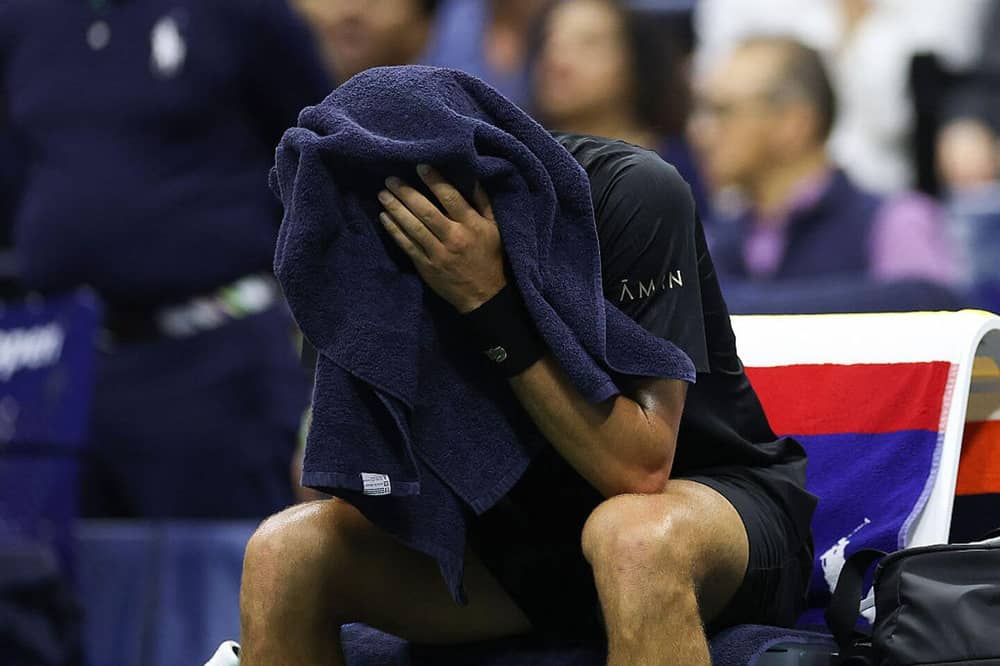 NOVAK DJOKOVIC plays aggressive and dominant tennis after dropping a set

Moment of Truth for Taylor Fritz, can he sustain his level?

#USOpen2025 #USOpen