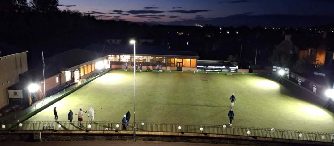 Cracking picture of the club during our 24hr bowlathon at approx 5am 💙