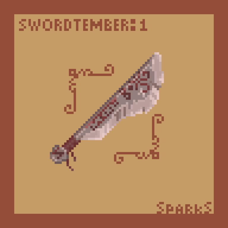 cheesepuff82's tweet photo. I realize I'm already a day late on #swordtember here's my 1st one for #rune #pixelart https://t.co/Aih6sHBl0T
