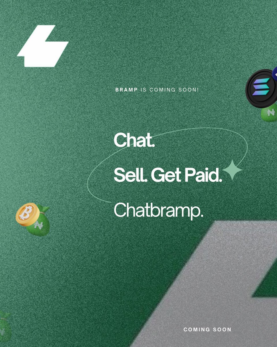 Crypto is about to get a lot more intelligent.

#Chatbramp