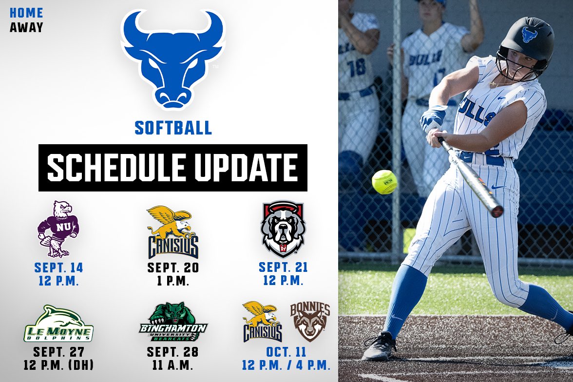Buffalo Softball (@ubbullssoftball) on Twitter photo Our 2025 Fall schedule is here ππ€ Our 2025 Fall schedule is here ππ€