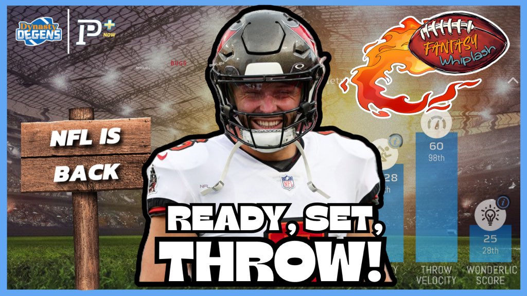 🔥9pm! TONIGHT! 9pm!

It's time to get ready for Thursday kickoff, and im giving away a SIGNED JERSEY to commemorate the occasion! One trivia question... one winner!

If you havent hung in the chat for #FantasyWhiplash, what are you even doing?!

🔗 in the comments below!⬇️⬇️