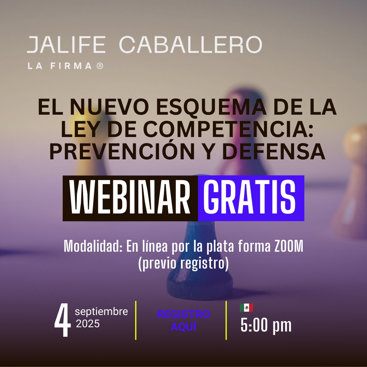 IPIDEC's tweet image. En este webinar se analizaran tanto los mecanismos preventivos como las estrategias de defensa frente al nuevo marco normativo.
link para registro: us06web.zoom.us/meeting/regist…
Esperamos contar con tu participación.