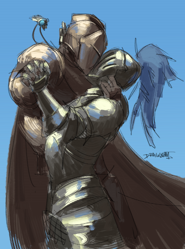 knights kissing 2
#OC