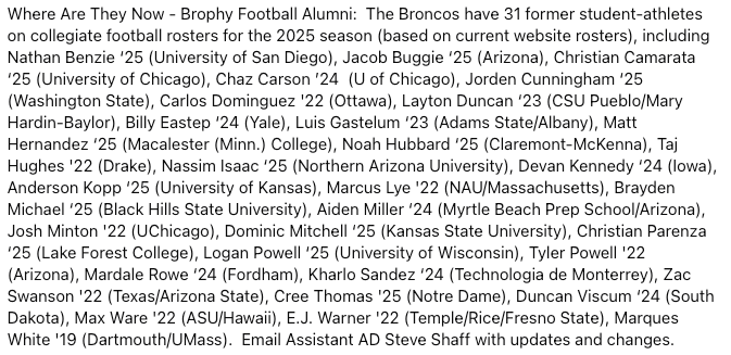 Brophy Athletics tweet media