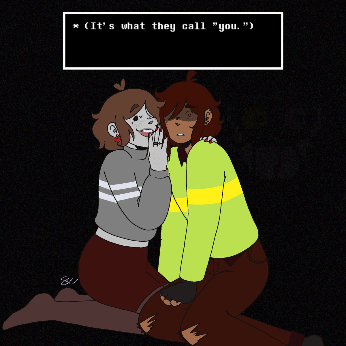 plantking98's tweet photo. (It’s what they call “you.”)

#deltarune #deltarunefanart https://t.co/TexKkRMjbC