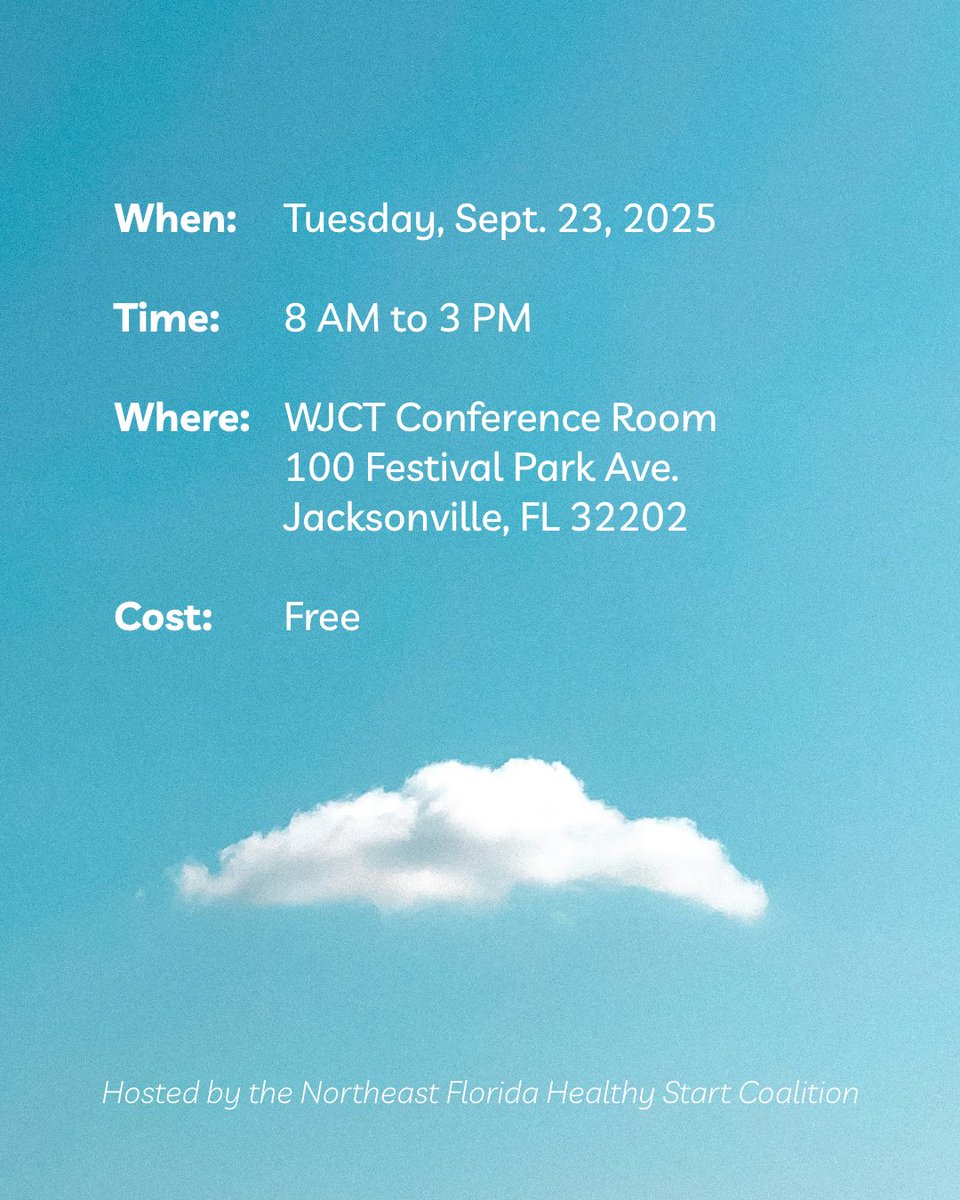 Be part of the movement to improve maternal and child health in Florida. Join the Northeast Florida Healthy Start Coalition for the 2nd Biennial Root Causes of Infant Mortality Summit. Together, we’ll explore innovative practices and strategies that lead to more first birthdays.