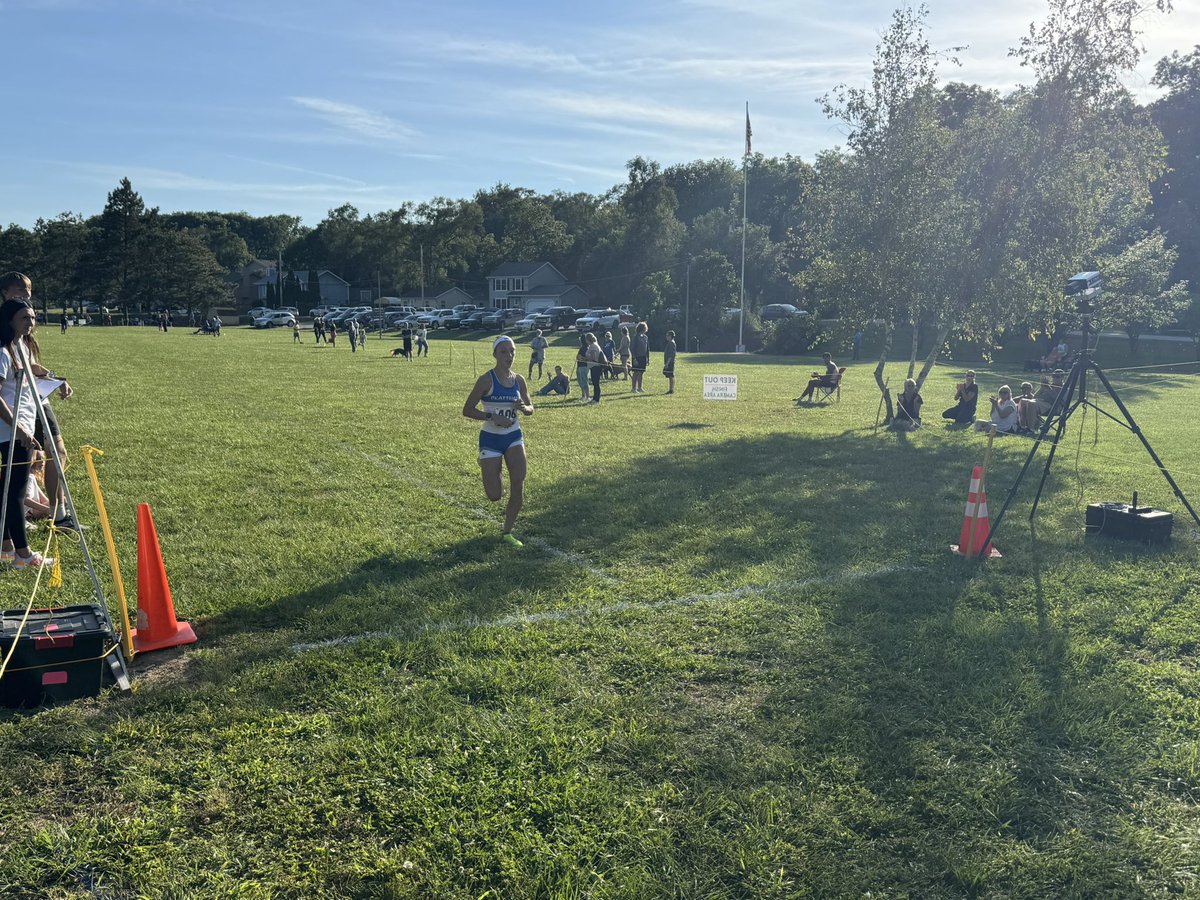 Mallory Robbins brings home the win! <a href="/PHSBlueTrack/">PHS Blue Devil Cross Country & Track</a>