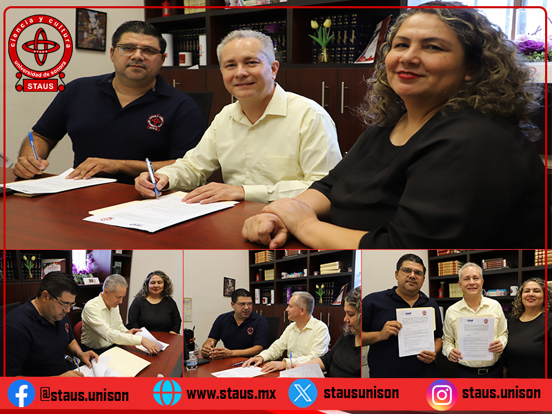 isapeducacion's tweet photo. El Sindicato de Trabajadores Académicos de la Universidad de Sonora @SoyUnison  celebró la firma del Convenio con el Instituro Sonorense de Administración Pública https://t.co/Uy6b3TcoAK