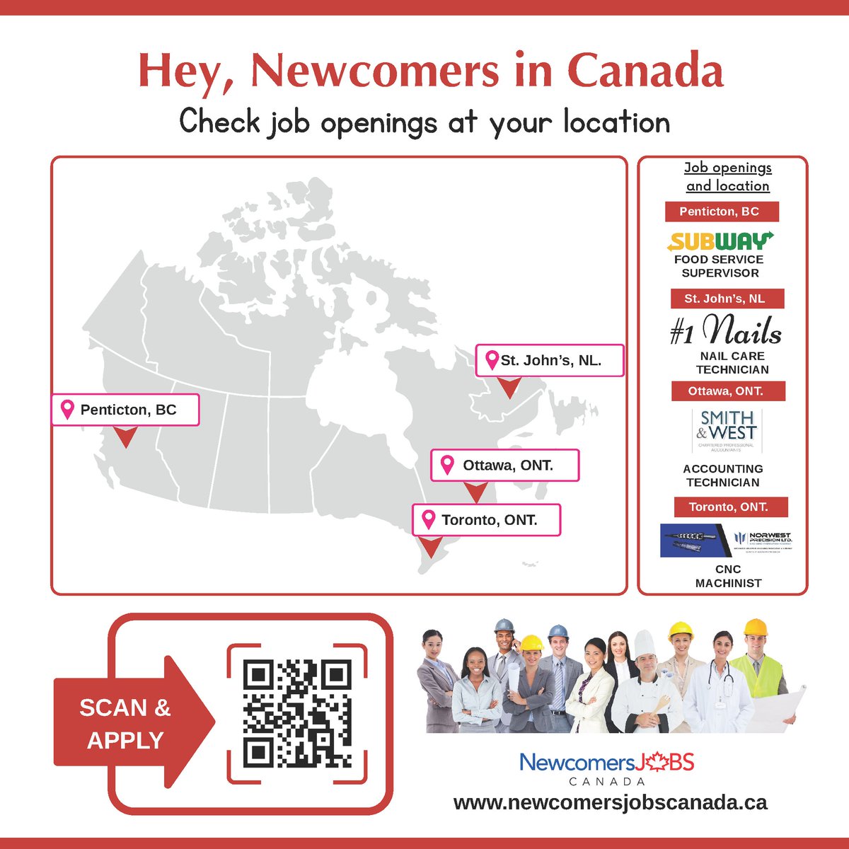 Newcomersjobscanada (@newcomersjobsca) on Twitter photo 