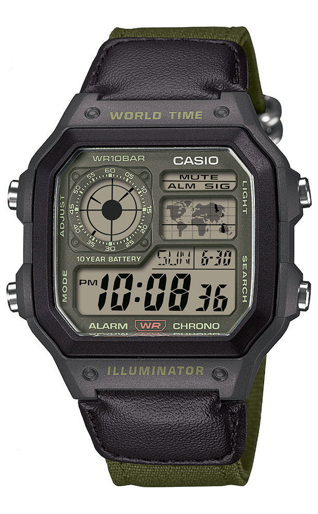 impress_watch's tweet image. カシオ、“液晶アナログ”世界地図ウォッチにミリタリースタイル watch.impress.co.jp/docs/news/2041…