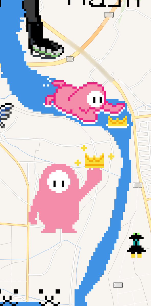 川でクラウンをゲットふぉ
#wplace #FallGuys