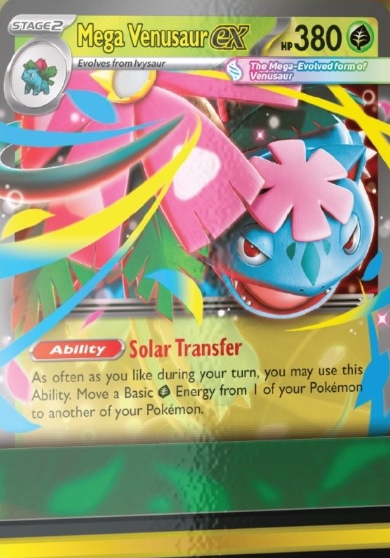 ポケカ海外情報】 英語版新商品から新規イラストのメガフシギバナexと