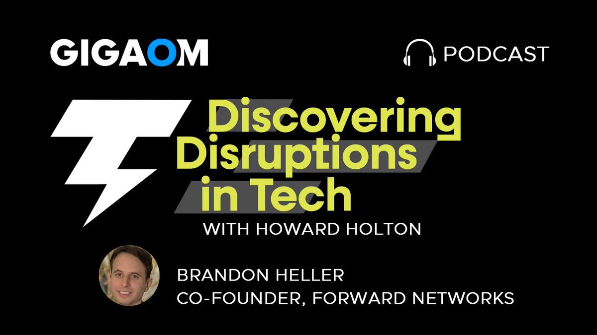 forwardnetworks's tweet image. Our co-founder, Brandon Heller sat down with Howard Holton on @gigaom's "Discovering Disruptions in Tech" podcast. Watch for insights on how #DigitalTwinTechnology gives #NetworkOperators clean data they can trust to make informed changes & mitigate risk.
bit.ly/3JC5ctA