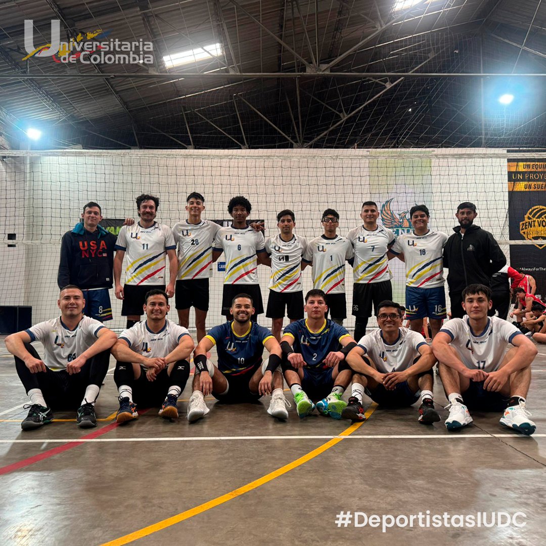 Universitariad4's tweet image. 🔥 Orgullo #IUDC
⚽ Fútbol 11 Femenino 2-1 U. Sergio Arboleda
🥅 Fútbol Sala Masculino 6-3 U. Distrital
🏐 Voleibol Masculino 2-0 U. Libre
💪 ¡Nuestros #DeportistasIUDC siguen dejando huella!