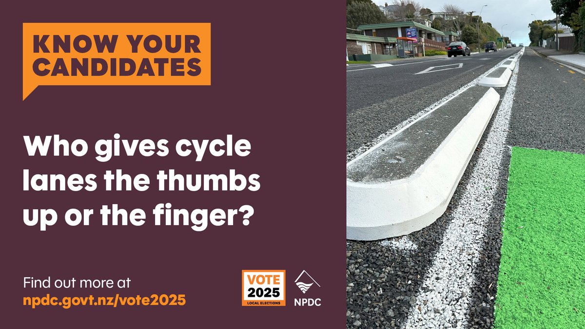 Find out your candidates’ views on cycle lanes: 
bit.ly/4lTd4Ep