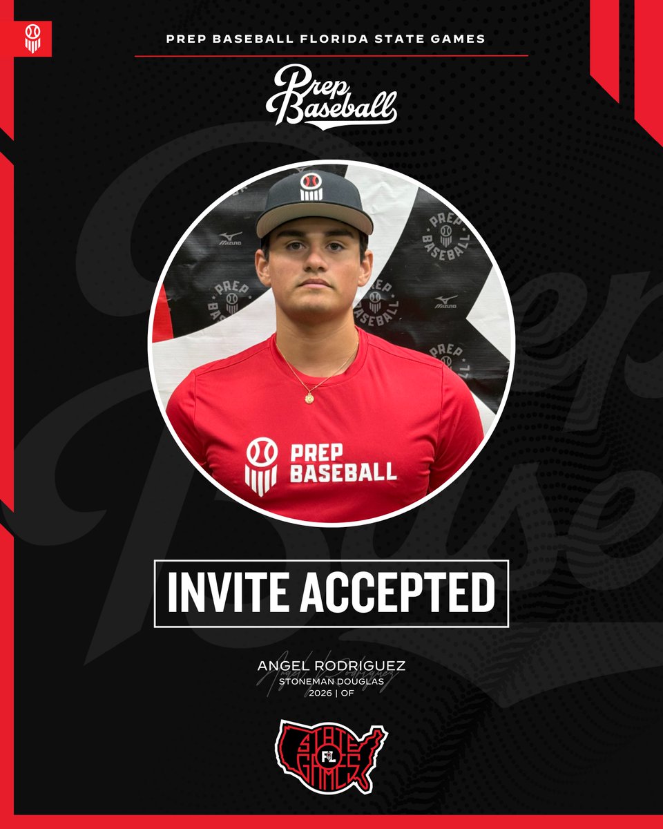 𝐒𝐭𝐚𝐭𝐞 𝐆𝐚𝐦𝐞𝐬 𝐈𝐧𝐯𝐢𝐭𝐞 𝐀𝐜𝐜𝐞𝐩𝐭𝐞𝐝 ✅

‘26 OF <a href="/AngelRod2026/">Angel Rodriguez</a> (Stoneman Douglas) is #𝙇𝙤𝙘𝙠𝙚𝙙𝙄𝙣 for the Florida State Games, September 13-14 at IMG Academy.

Request Invite 👇

🔗: loom.ly/d_B3d8o