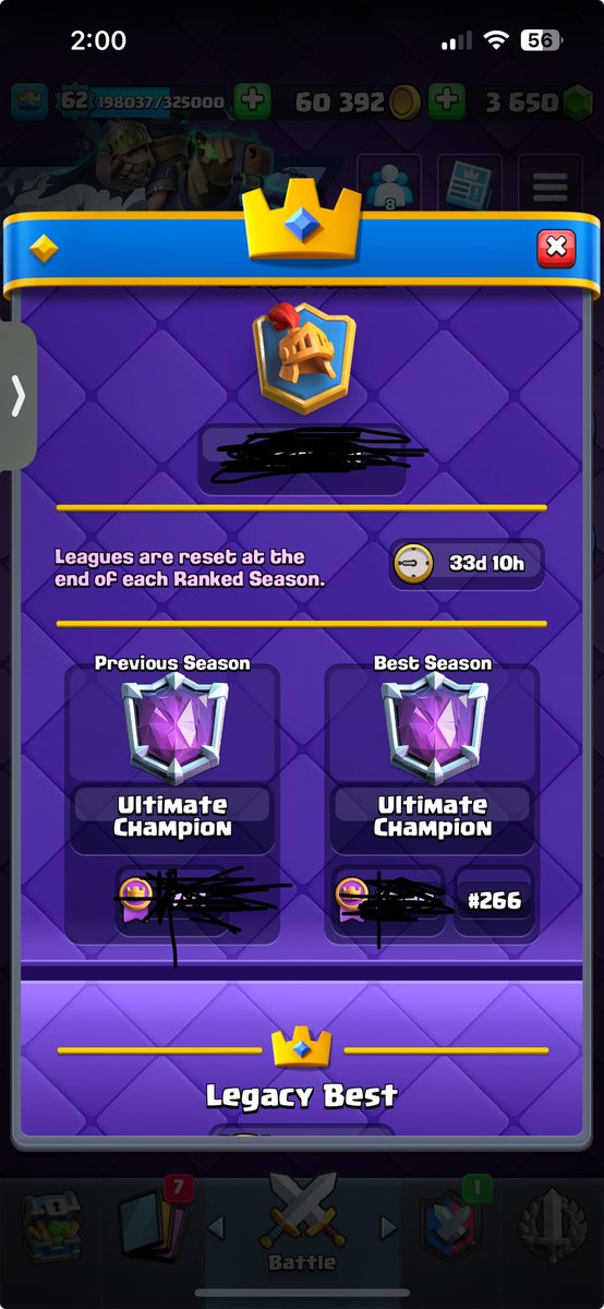 Selling my cr account since I don’t play anymore 
Almost every card lvl 15 and 14
top  260ranked top 150gt
Dm me