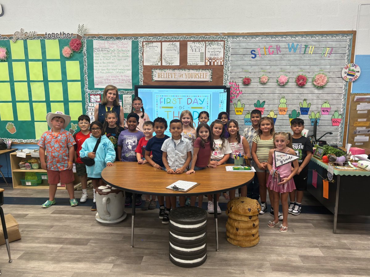 We had a great first day in third grade! <a href="/polk_street/">Polk Street School</a>