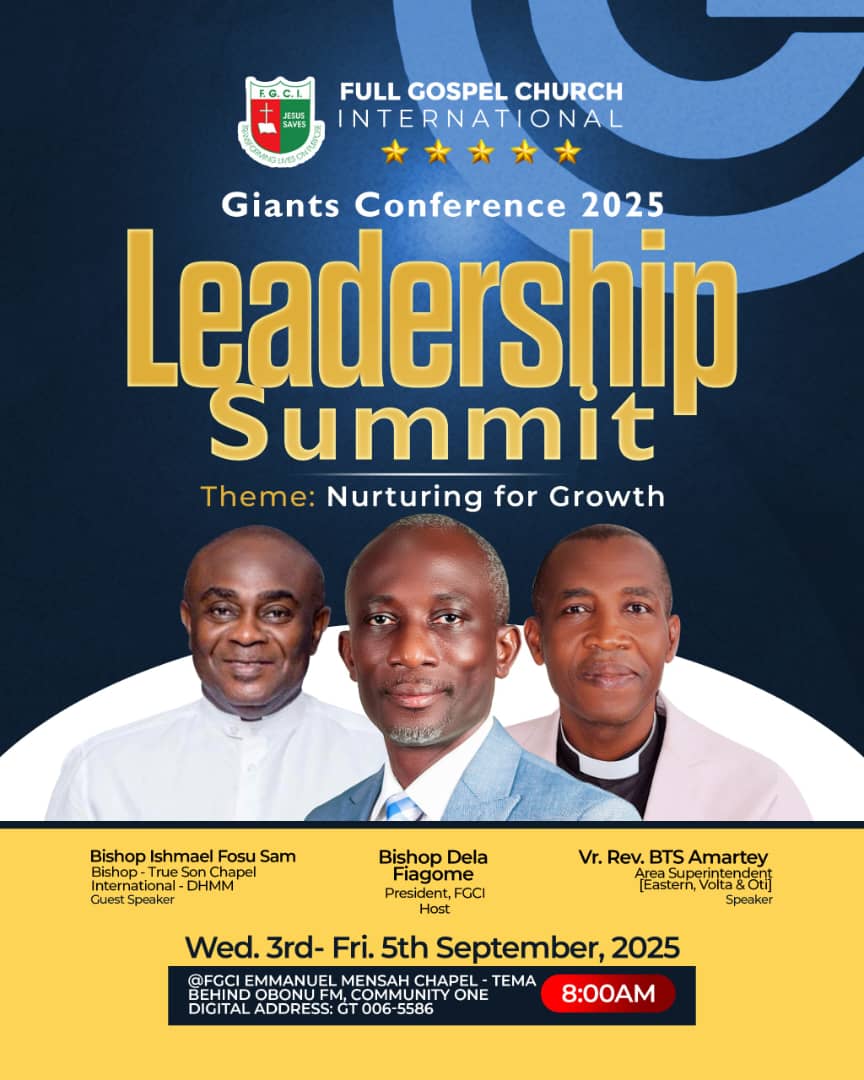 GiantsConf's tweet photo. Join us for the Leadership Summit under the theme “Nurturing for Growth” — three power-packed days of insight, empowerment, and transformation. 

Don’t miss this divine opportunity to grow, lead, and impact! 

#GC2025 
#LeadershipSummit #NurturingForGrowth https://t.co/NQhUjno20a