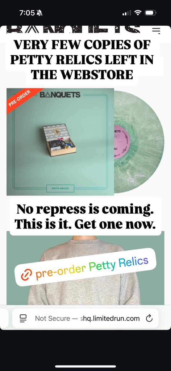 banquetsHQ's tweet image. Low stock alert! Pre-order now!